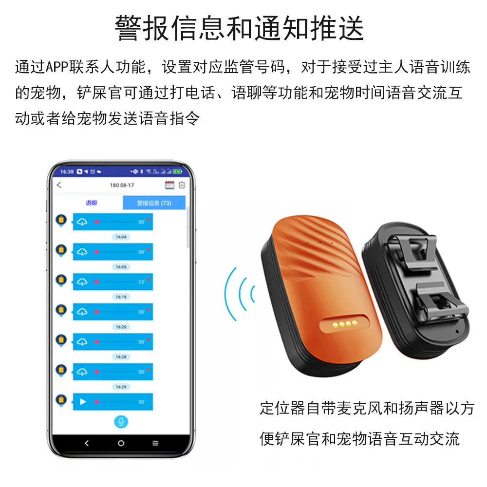

GPS-трекер для домашних животных (кошек и собак) с функцией отслеживания и предотвращения потери ценных вещей