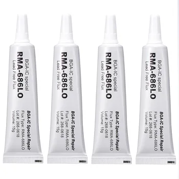 High Quality Solder Flux 15g BGA Soldering Paste SMD Chip Mobile Phone Repair Welding Needle Cylinder Soldering Oil Flux Tools