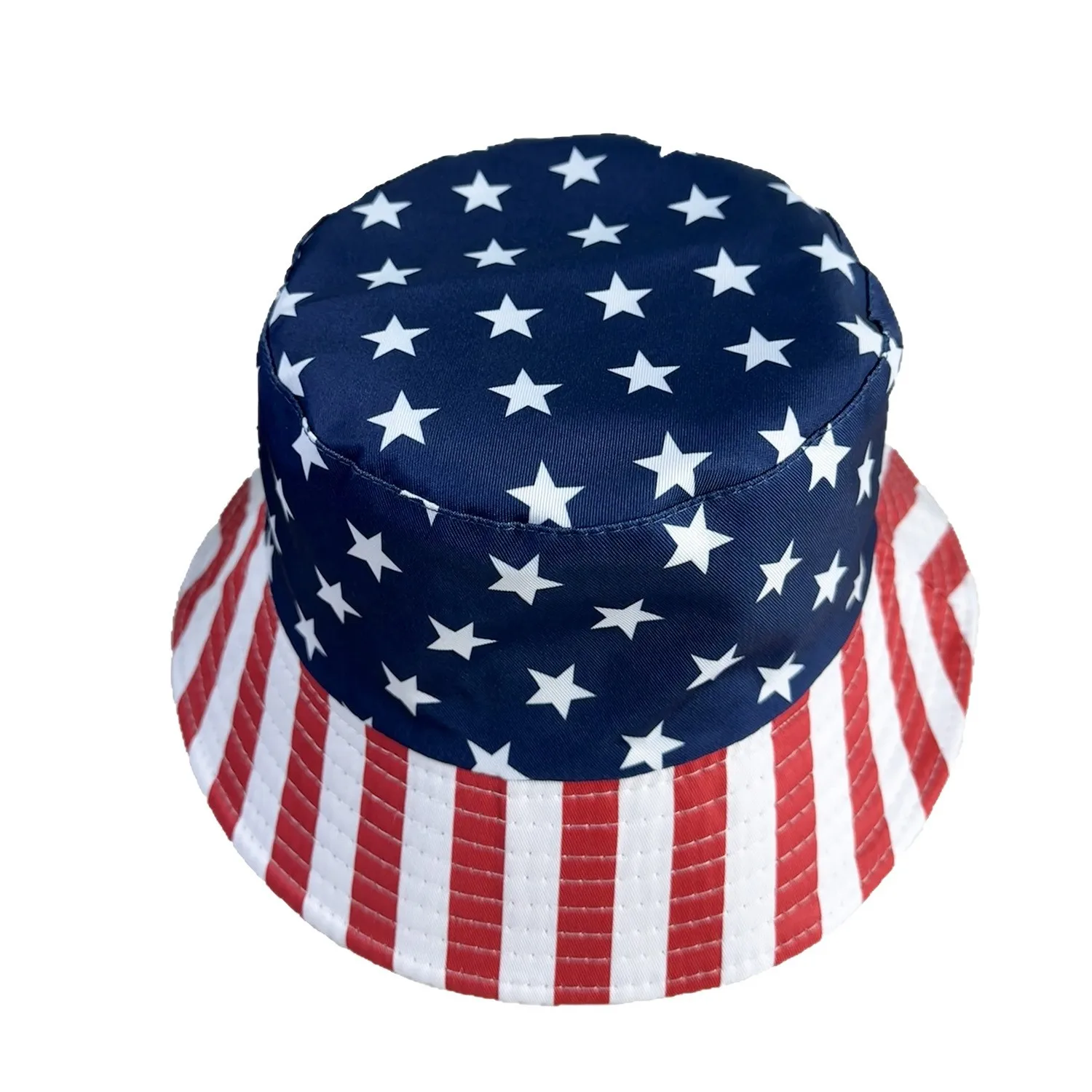 2026 Football Cup USA Hat American Flag Stars and Stripes Bucket Hats Kids Outdoor Outing Shading Soccer Basin Caps view 5
