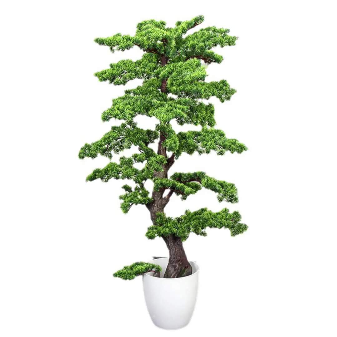 

Artificial simulation welcome pine landscaping decoration large simulation green plants indoor green plants potted plants