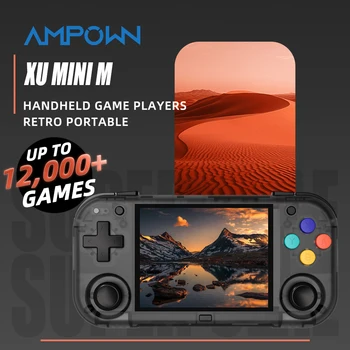 Ampown XU MINI Mคอนโซลเกมมือถือ 2.8 ''หน้าจอLinux OS MINIM Retroจําลองเครื่องเล่นวิดีโอคอนโซลแบบพกพาเด็กของขวัญ