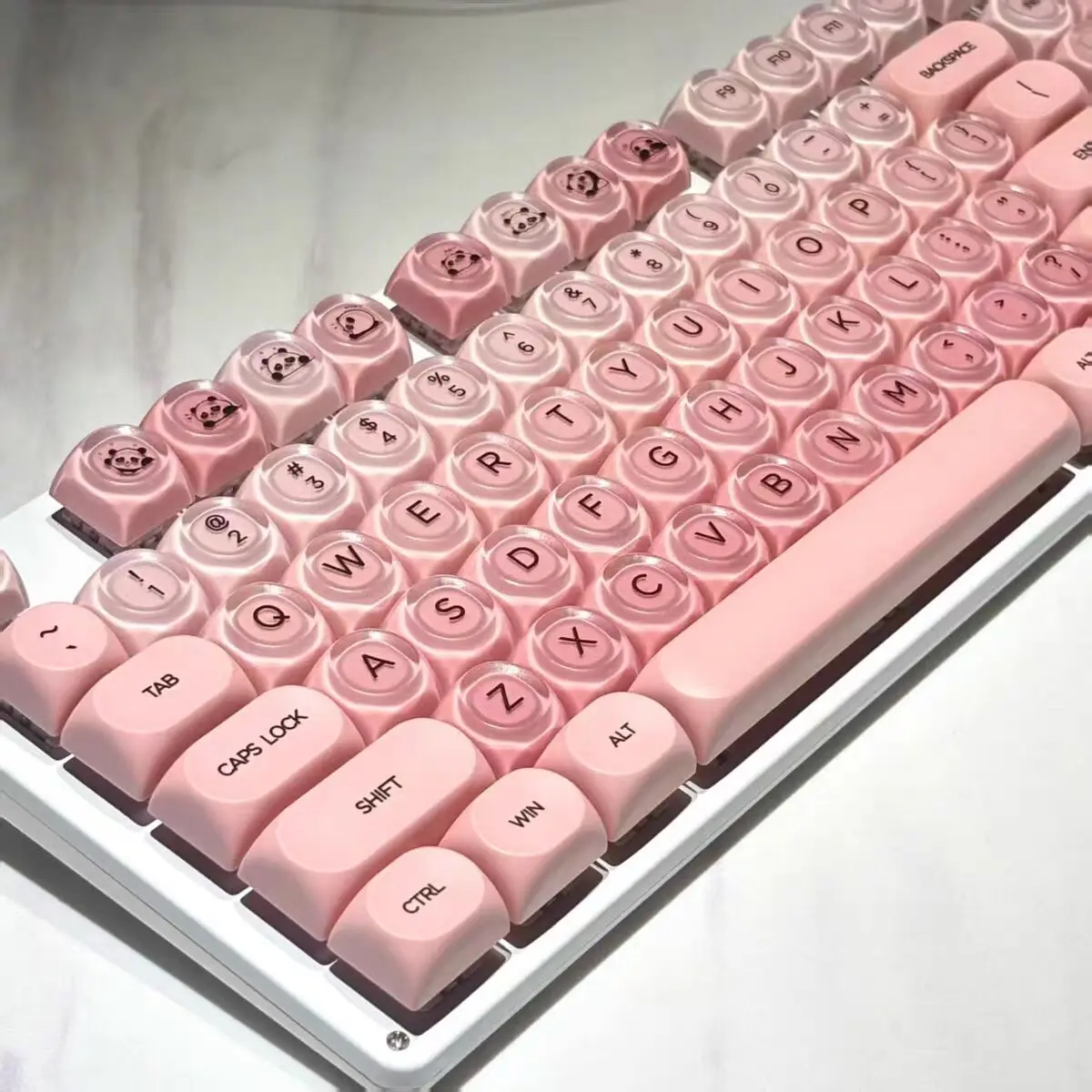 EWEADN Taoyao كريم أساس سائل لاسلكي ثلاثي الأوضاع لوحة مفاتيح 87 مفتاحًا 104 مفاتيح تصميم مريح لوحة مفاتيح ألعاب رياضية إلكترونية ميكانيكية #1