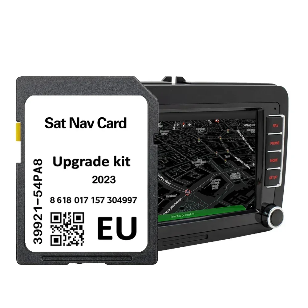 Latest Naving Map SD Card Navi 2023 for Suzuki Baleno from 2016 to 2021 GPS Sat NAV Europe UK Portugal Slda