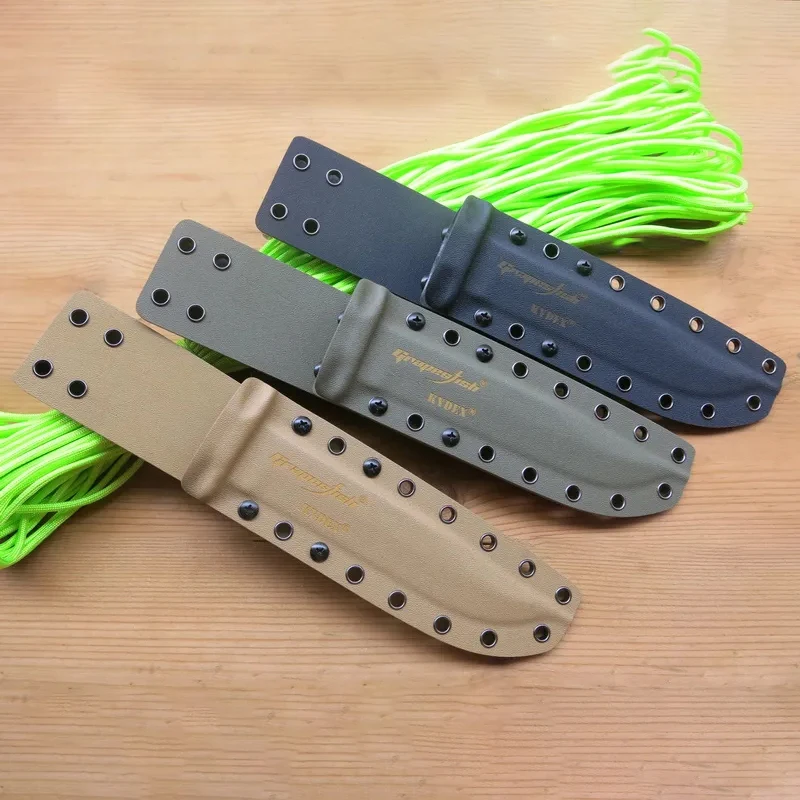 

3 Colors High Quality KYDEX Knife EDC Sheath K Scabbard For Kabar 1217 1218 1221 1281 1313SF USN MK2 Series Knives Outdoor Hunt