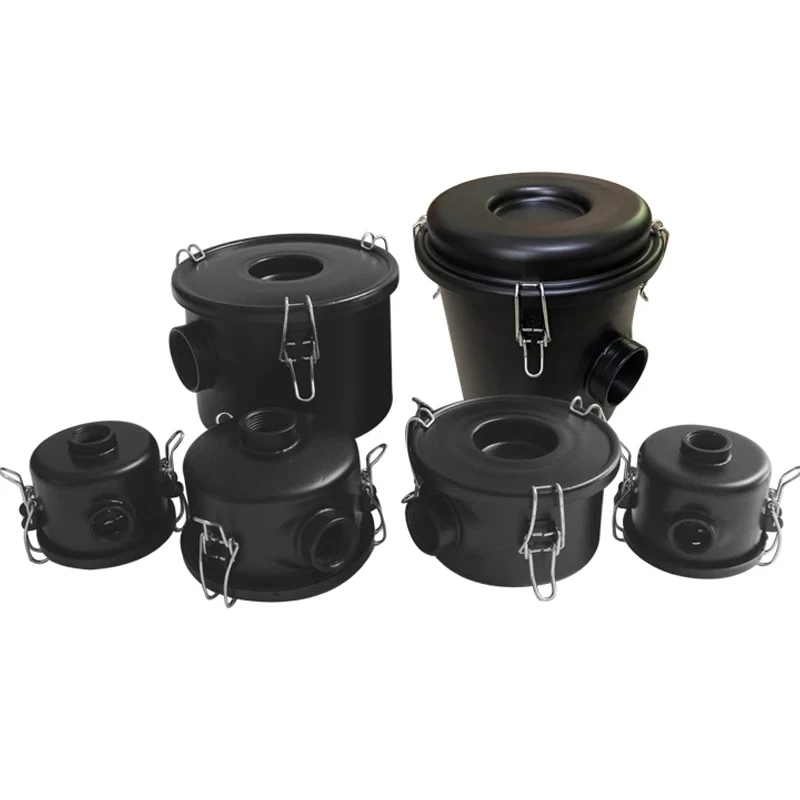 

F002 F003 F004 F006 Filter Male Female 1/2 3/8 3/4 Thread Air Pressure Blower Vacuum Pump Intake Dust Filter Element