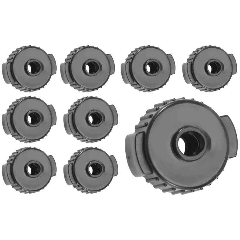 

36Pcs ABS Drum Set Quick Release Nuts Cymbal Quick Assembly Drum Mate Replacement Accessories