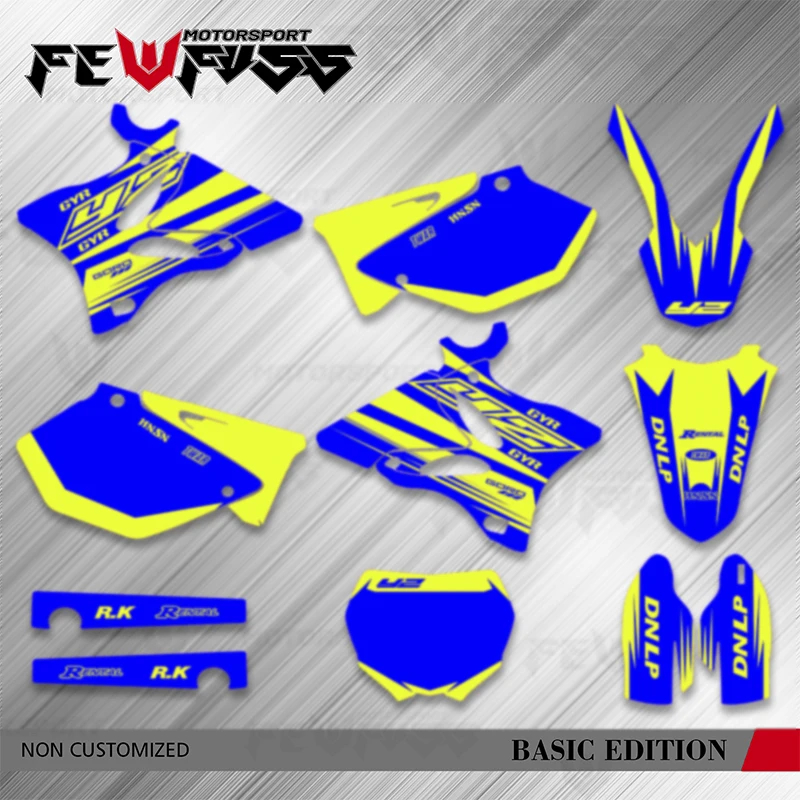 

Fewfuss For YZ125 YZ250 YZ 125 250 2002-2006 2007 2008 2009 2010 2011 2012 2013 2014 Stickers Decals Graphics Kits YAMAHA