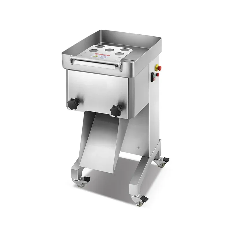220V Multifunctional Commercial Meat Slicer, 500KG/H Fresh Meat and Vegetable Slicing, Stainless Steel Meat Slicer(Customized)