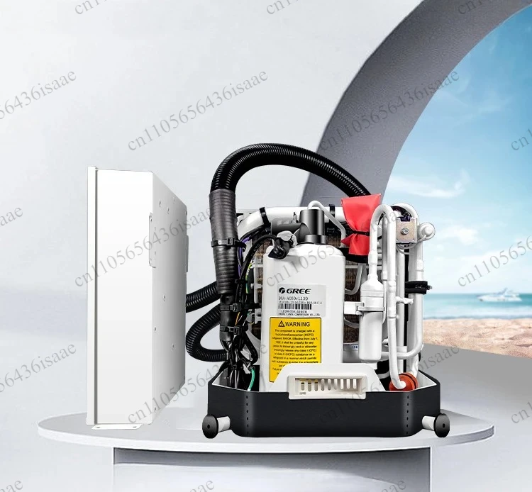 Marine Water Cooled Air Chiller Self Contained Unit Optional 9000 16000 24000 BTU for Boat Yacht