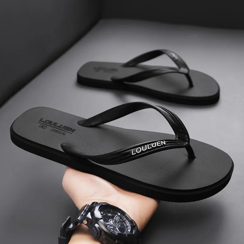 

Men Shoes Summer Beach Sandals Anti-slip Fashion Outdoor Breathable Casual Couple Beach Sandal Flip Flops Shoes Slippers Men