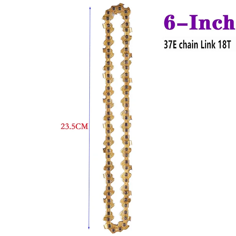 6 Inch Mini Chainsaw Chain with Bar Guide 1/4\