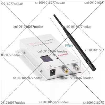 

1.2G1.3G Беспроводной передатчик мониторинга, мощный беспроводной передатчик аудио и видео, для беспроводного крана