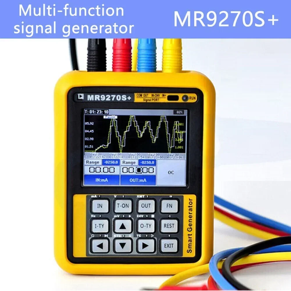 MR9270S 4-20mA 30V Signal Generator Calibration Current Voltage Thermocouple EU Plug For Electrician Supplies