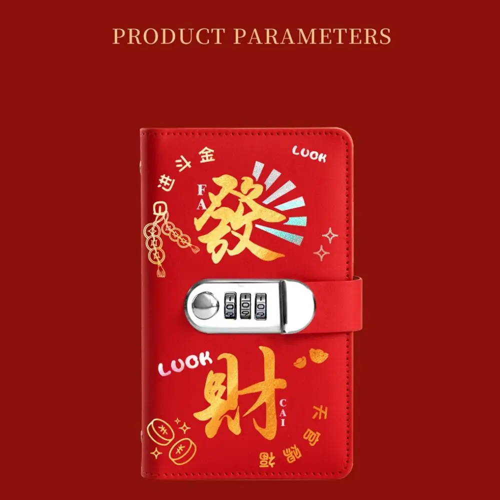 50Sheets Saving Money Binder Portable PU Leather Budget Binder with Lock Cash Envelopes Savings Handbook Planner Organizer