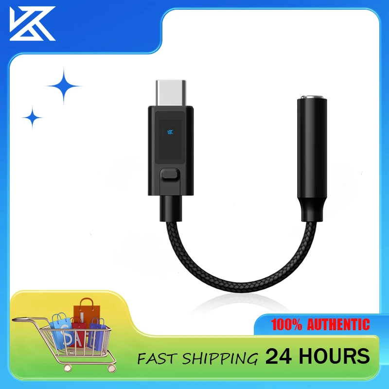 KZ AM02 Portable DAC/AMP | Professional Sound Adjustment | HiFi Headphone Amplifier | Gift Ready Packaging