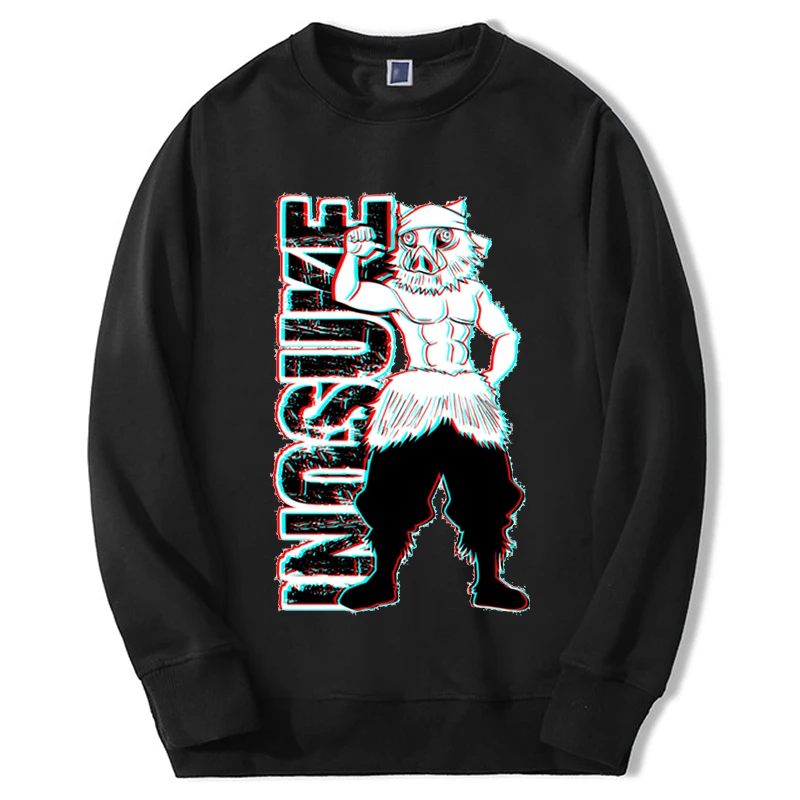 

Demon Slayer Anime Hoodies Sweatshirt men tanjirou Figure mangas 2024 New sweatshirts Loose Crewneck Sudaderas Sportswear