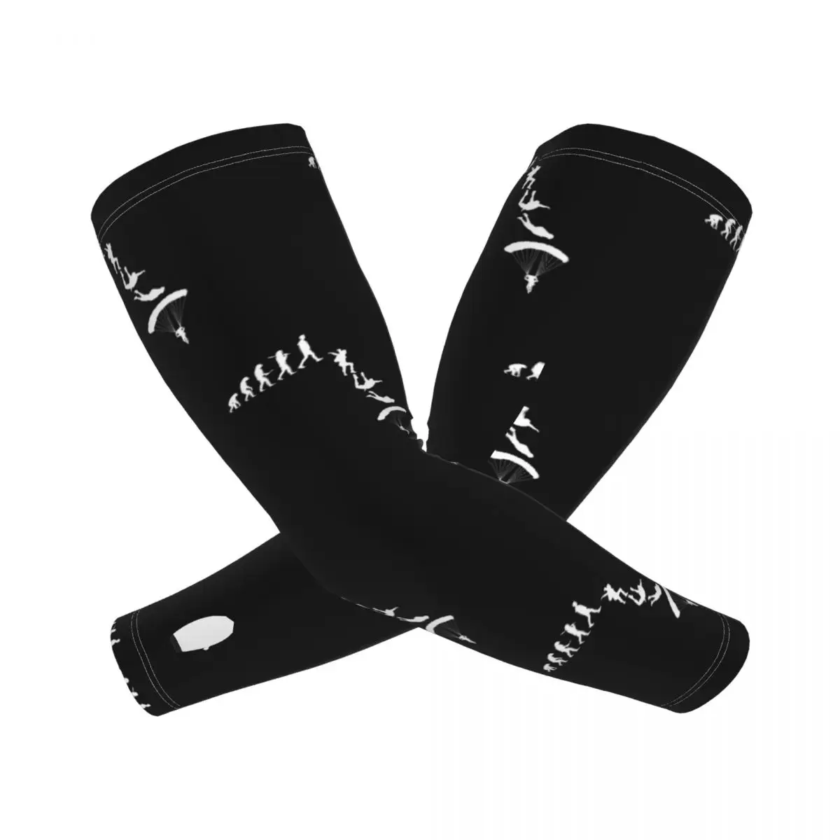 

Парапланеризм Evolution (7) Уличные нарукавники Защитный чехол от солнца и ультрафиолета Летние ледяные шелковые велосипедные татуировки на рукавах