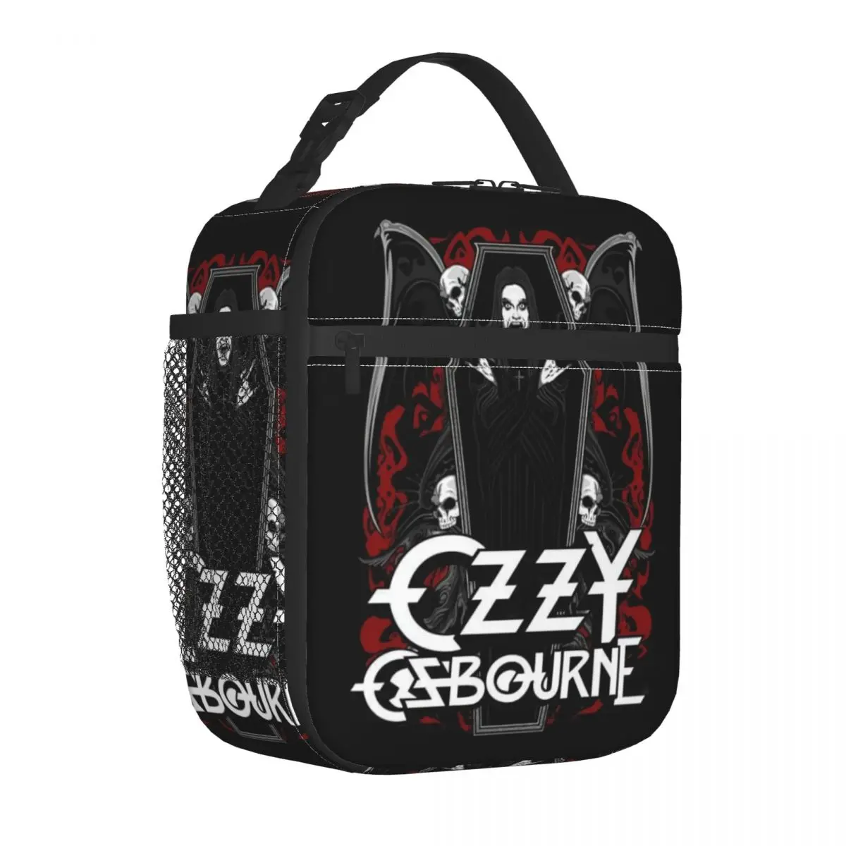 Ozzy Osbourne Insulated Lunch Bags British Heavy Metal Rock Music Singer Resuable Cooler Thermal Bento Box Women Children