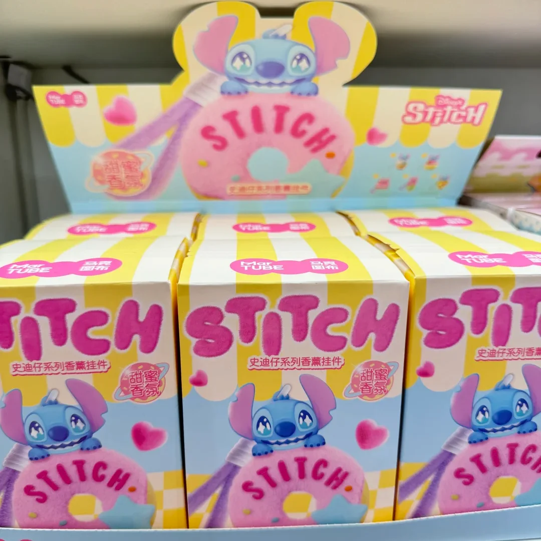 

Оригинальная серия Disney The Stitch, слепая коробка, подвеска для ароматерапии, милая кукла-стич, украшение, модные игрушки, подарок на день рождения