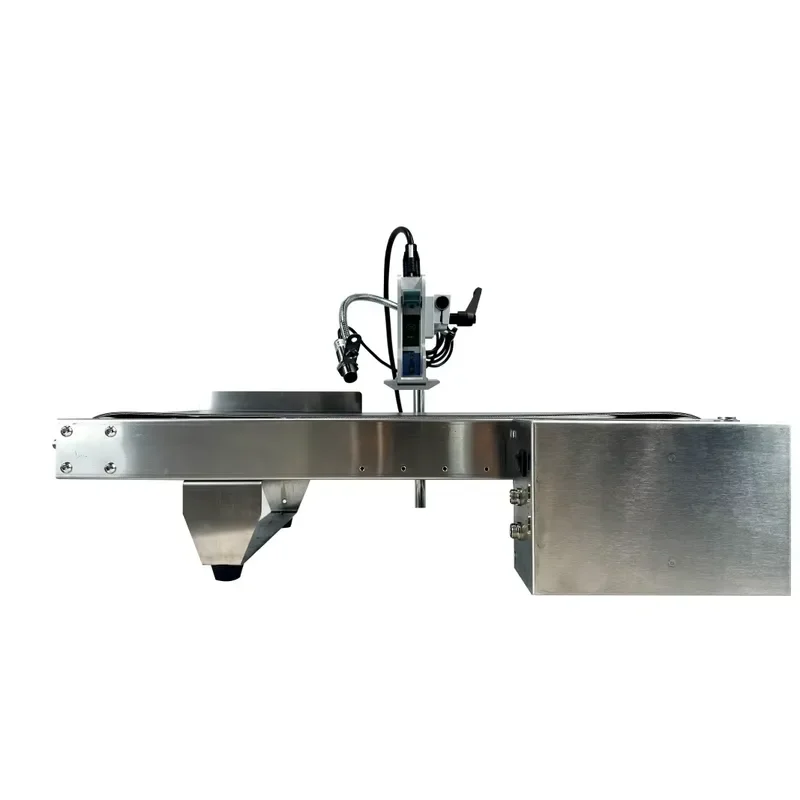TIJ Online Mini Desktop Conveyor Table Inkjet Printer Leather Printer Expiration Date Batch Lot Number Code Carton Packaging