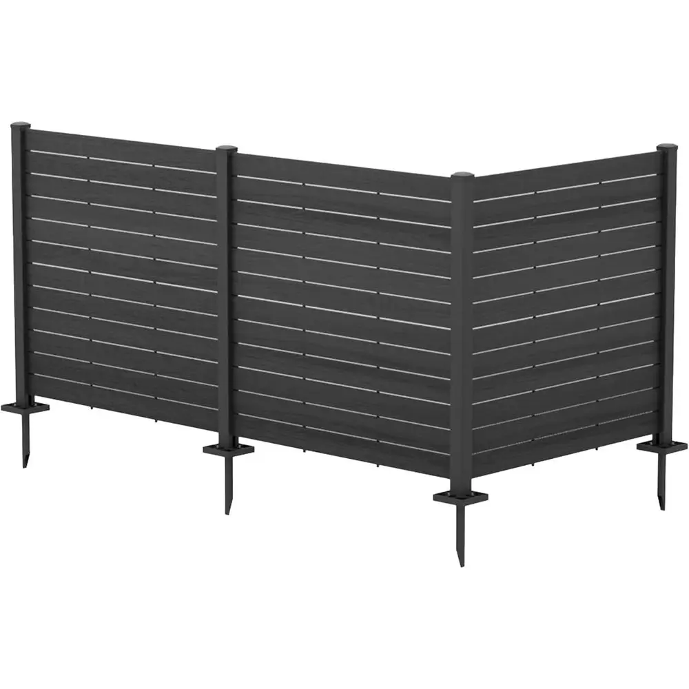 

Outdoor Privacy Screen Panels - 4-Panel Set for AC Units, Pool Equipment, and Patio Spaces