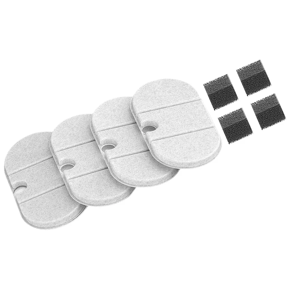 

8pcs Pet Drinking Fountain Filters Water Dispenser Replacement Activated Carbon for Cat Safety Health Easy Installation Long