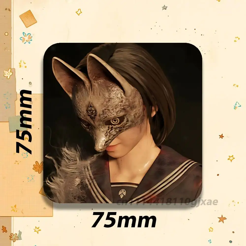 H-Hinako shimizu silent H-hill Fridge Magnet Personalized Magnetic Durable Plastic Square Picture Surface Fridge Magnets
