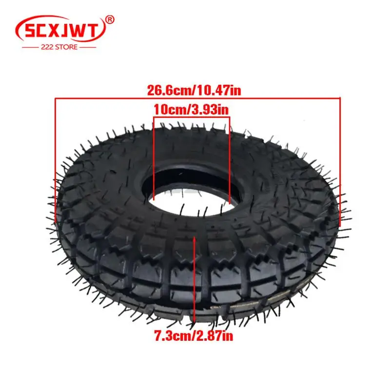 

NEW Puncture-resistant 4-inch scooter tires size 4.10/3.50-4 for electric carts and trikes