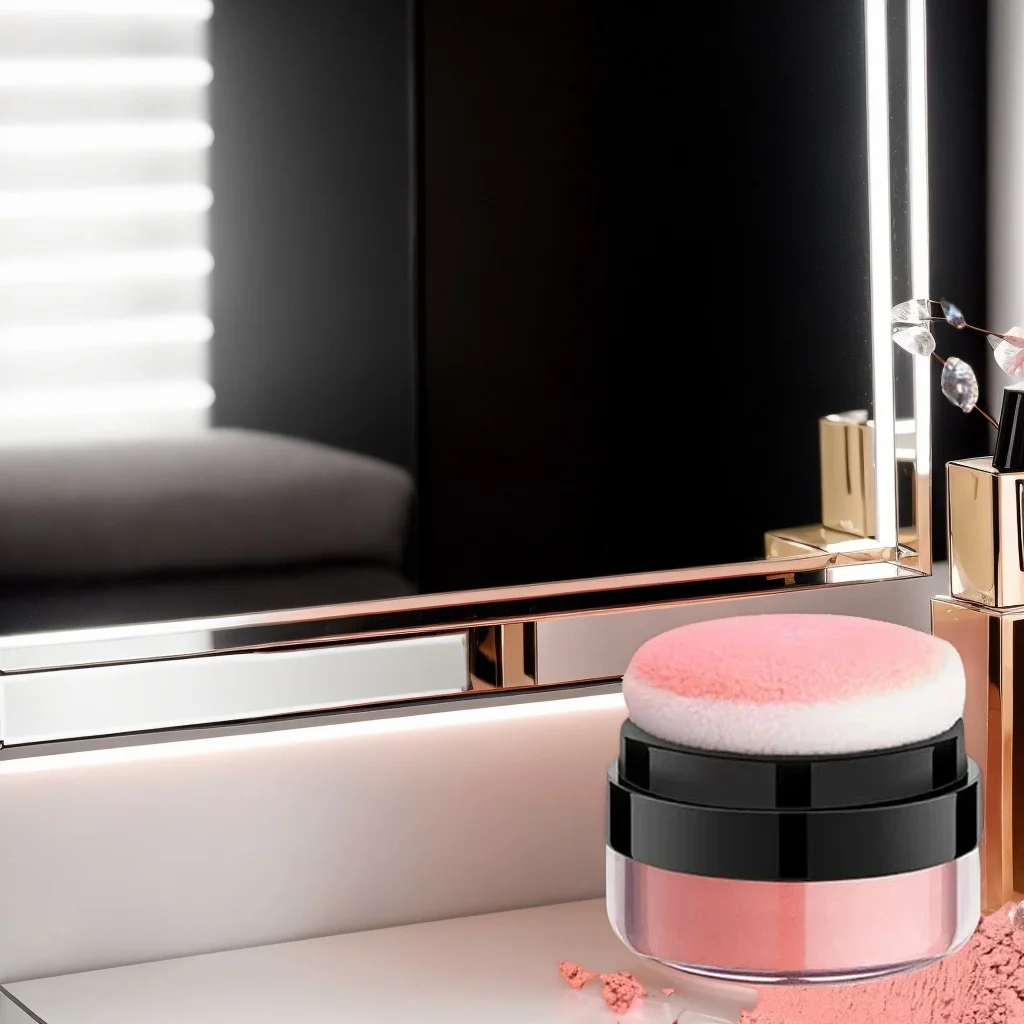 بودرة أحمر الخدود مع وسادة هوائية برأس الفطر - روج خد ناعم شديد اللمعان لمحيط الوجه وإصلاح مستحضرات التجميل #1