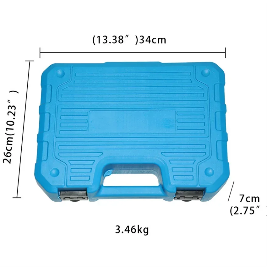 23-piece Gasoline And Diesel Engine Fuel Injector Disassembly Tool Fuel Injector Remover Extractor Cars Nozzle Remover Tool Set