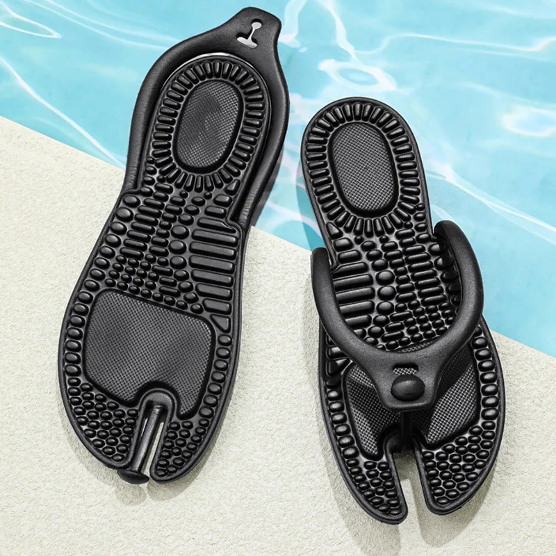 Summer Anti-skid Outdoor Casual Light Beach Sandals Men Shoes Couple Travel Portable Bathroom Slippers Indoor House Slides