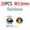 20pc 3.0mm Rainbow