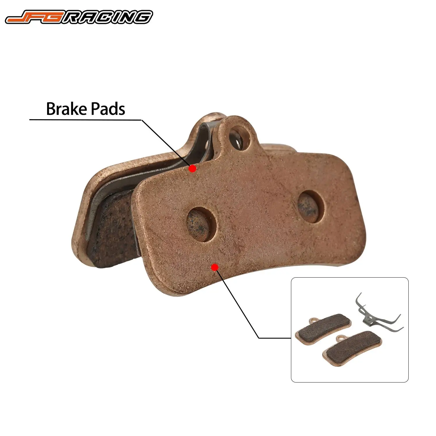 

Motorcycle Metal Brake pads For Surron Sur Ron Sur-Ron Light Bee Off-Road Electric Dirt Bike