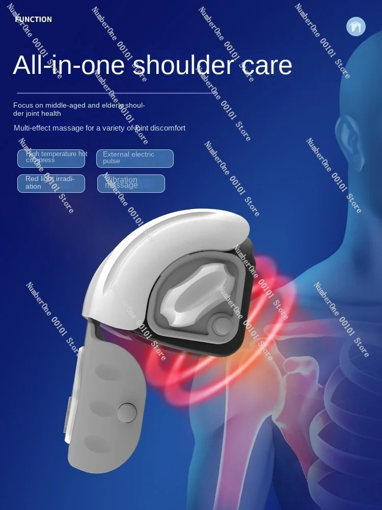 Shoulder Massager Self-Heating Shoulder Care Warm Hot Compress Shawl Shoulder Pain Inflammation Home Dredging Gadget