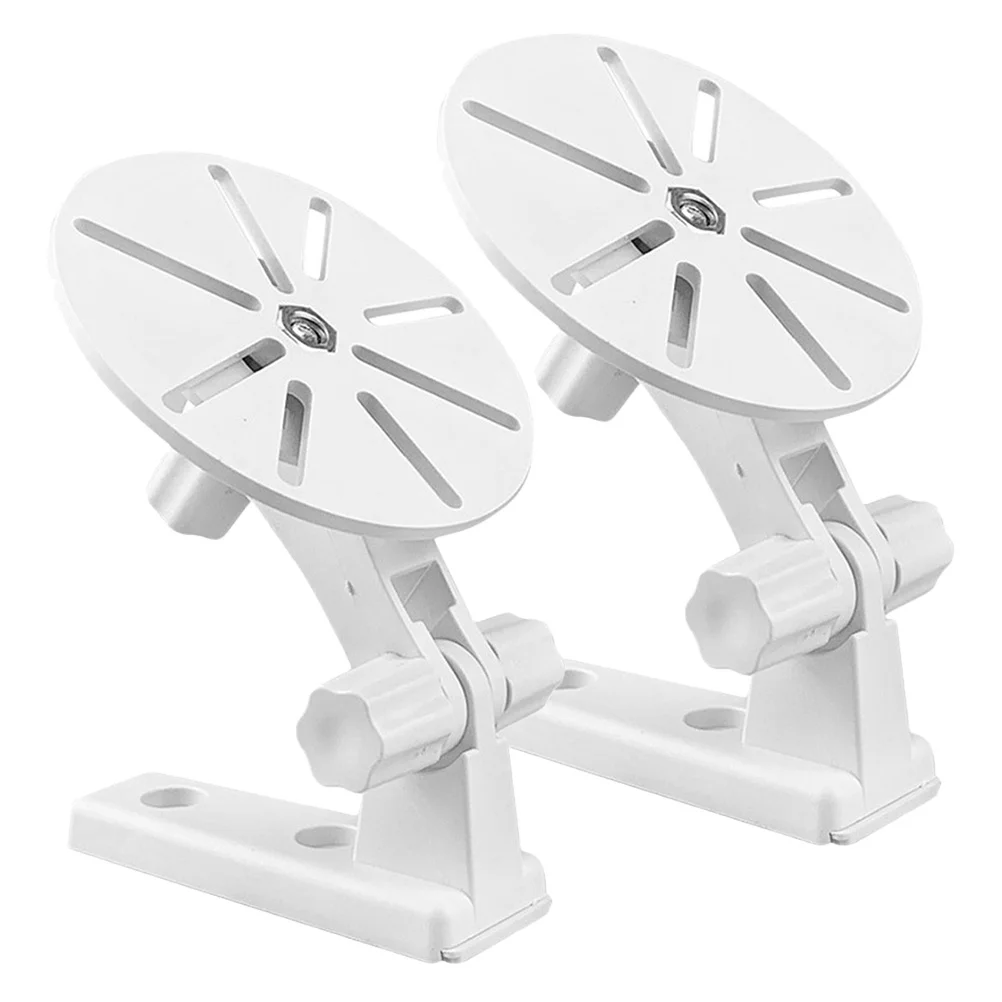 

2Pcs Adjustable Camera Wall Mount Bracket for Security Cameras No Drill Required Desktop Or Wall Mounting Flexibility
