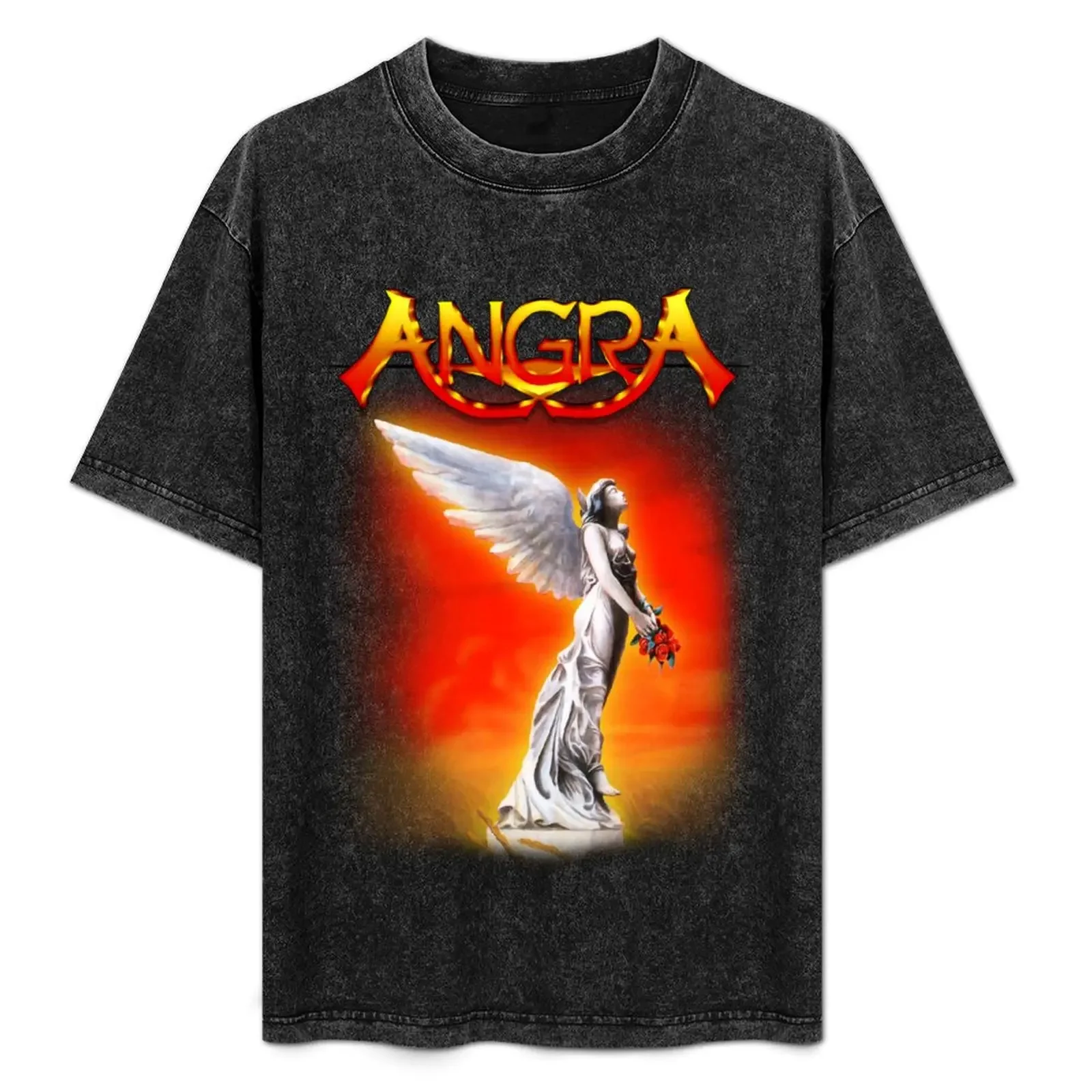 

Angels Cry by Angra - Classic Old School Brazilian PowerProg Metal T-Shirt kawaii clothes graphic tee shirt mens t shirts pack