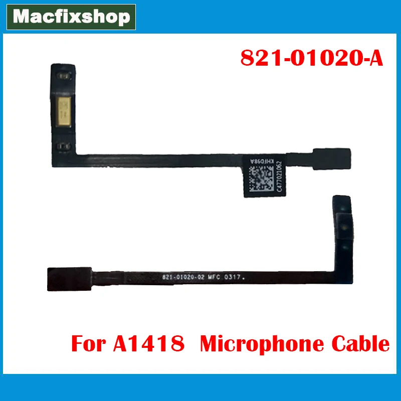 Cabo do microfone a1418 para imac 21.5 Polegada a1418 cabo interno do microfone 821-01020-a 821-01020-02 2017 substituição do ano