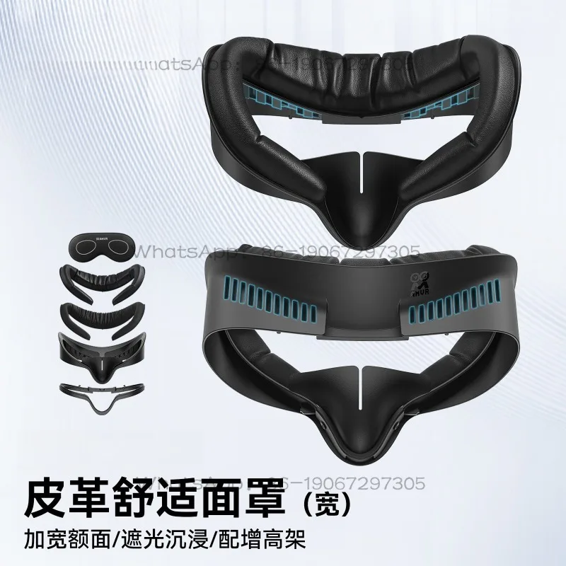 Xujun1105641611  Face Mask Leather Breathable Ice Silk Widened Without Pressing The Face Comfortable Shading