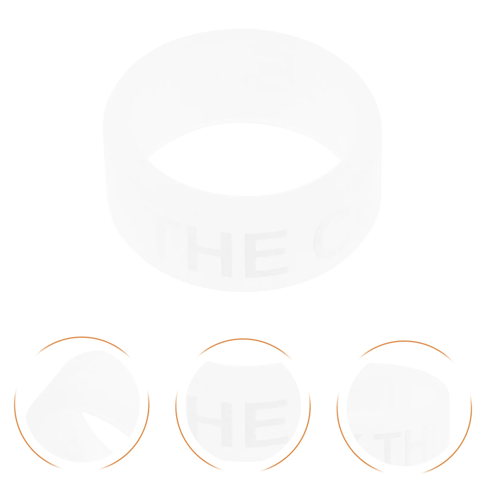 

10Pcs Glow in Dark Drumstick Rings Silicone Anti Slip Grip for Drumming Practice Accessories Musical Instrument