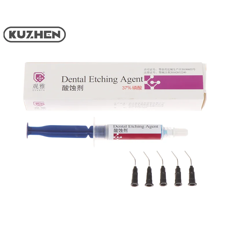 Dentex Dental Teeth Diamond Glue Light Cure adesivo dente cristallo ornamento gioielli gemme agente legante Gel per incisione acida