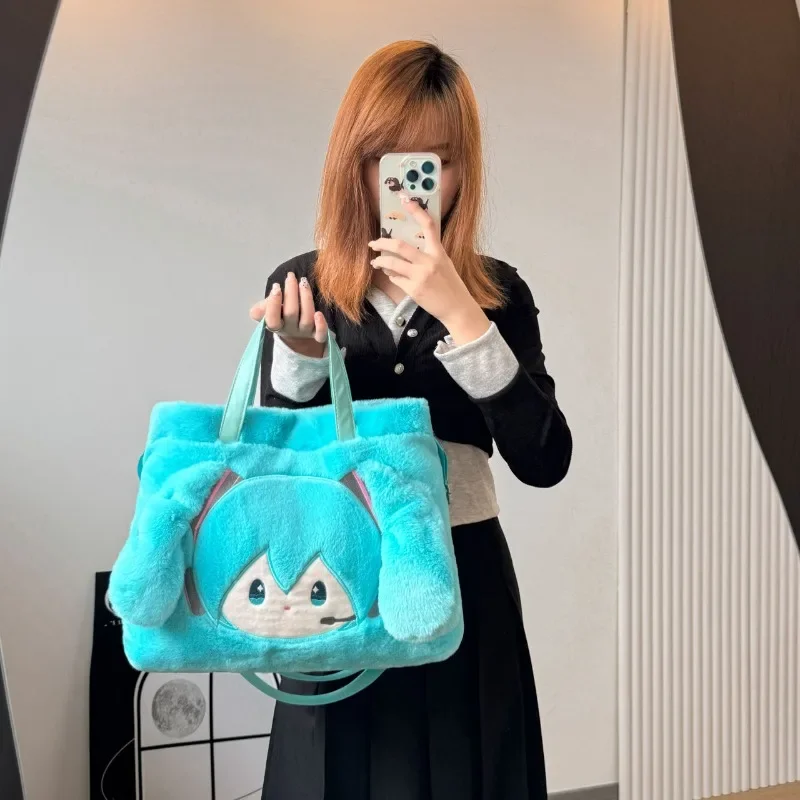 Animation Hatsune Miku High-looking Japanese and Korean Cartoon New Girl Fresh and Versatile Handbag Student Shoulder Bag