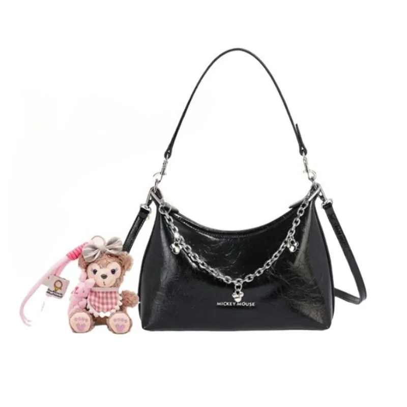 

Disney Crossbody Purse Handbag for Women Luxury Versatile Classic Black with Box Birthday Christmas Gift