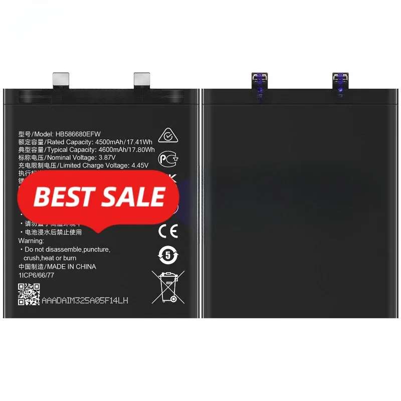 HB586680EFW for Huawei Magic 4/4Pro/4 Ultimate Edition Phone Battery  High Quality High Capacity Replacement Bateria with Tools