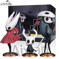 3pcs/set Hollow Knight Toys Anime Game Figure The Knight Action Figure Hornet/Quirrel Figurine Collectible Model Doll with Box