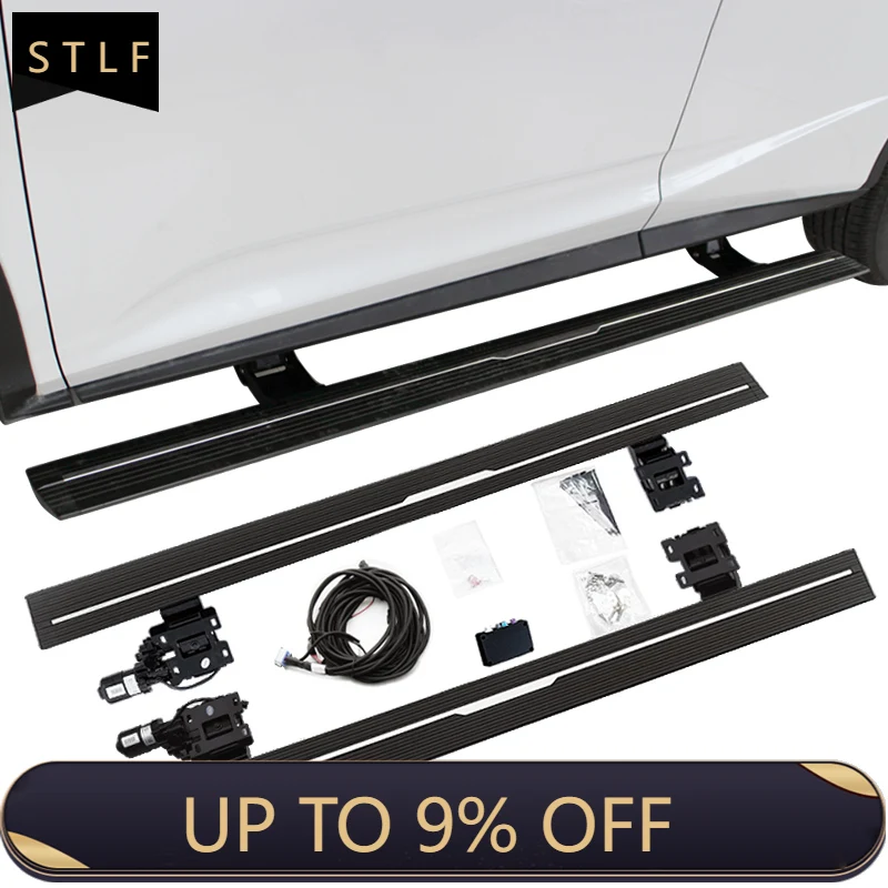 

Electric Running Boards Retractable Aluminum Alloy Automatic Power Side Step for NX300h NX200t 2019-2024 with Carry Bag