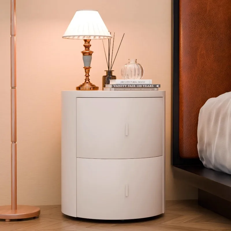 Display Modern Nightstand Luxury Nordic Vintage Aesthetic Trendy Storage Nightstand Mesilla De Noche Bedroom Furniture