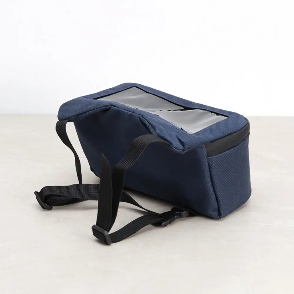 Viewing Window Mountain Bike Bag Waterproof Large Capacity Motorcycle Electric Scooter Bag Storage Bag Durable Bicycle Front Bag