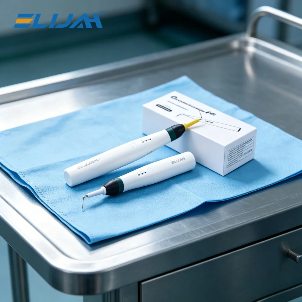 ELIJAH Dental Obturation System Pen 0.3s Fast Heating Gutta Percha Cutter with Auto Sensing for Endodontic Root Canal Treatment