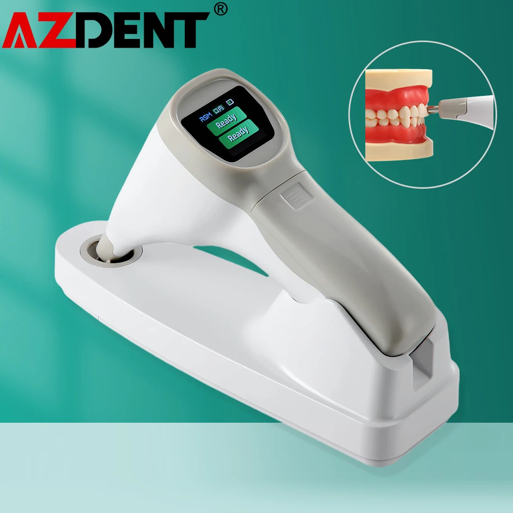 2024 Azdent Dental Photoelectric Tooth Color Comparator Digital Shade Guide Corrector LCD Screen Wireless Dentist Equipment