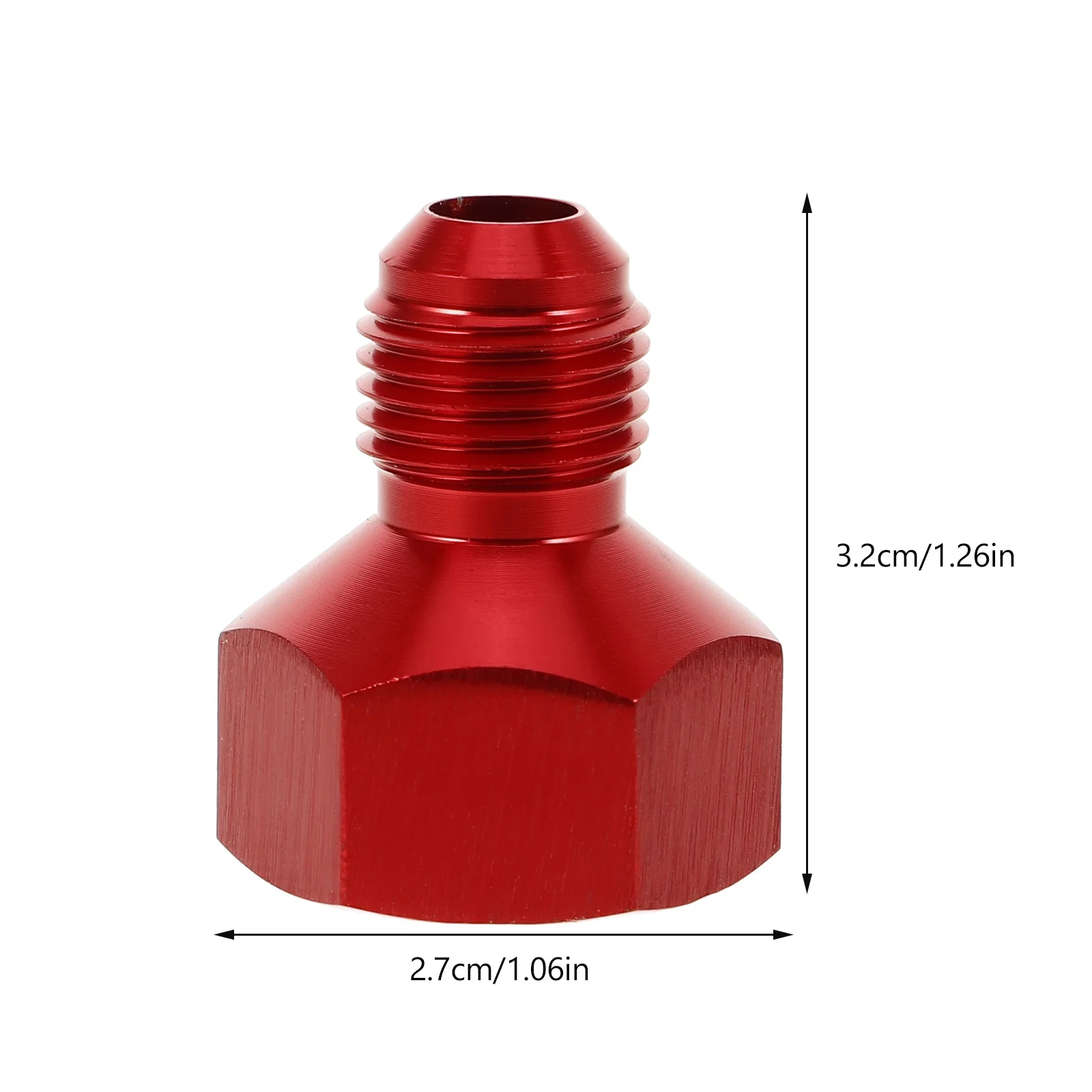 تركيب مبرد الزيت An10 إلى An6 محول خط الوقود من سبائك الألومنيوم مخفض خرطوم متين لنظام السيارات توصيل سريع للسيارة